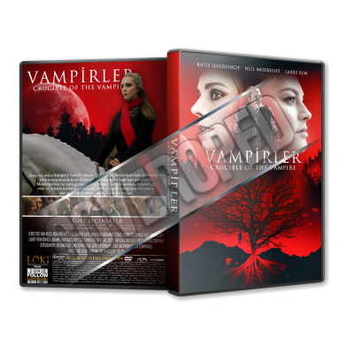 Crucible of the Vampire - 2019  Türkçe Dvd Cover Tasarımı